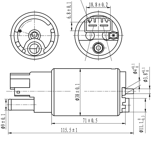Z61077R — ZIKMAR — Насос топливный