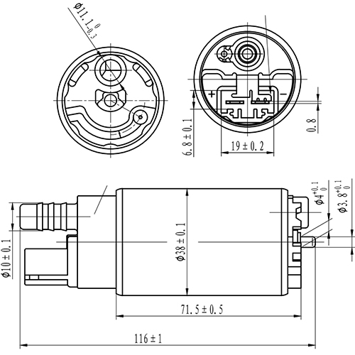Z61181R — ZIKMAR — Топливный насос