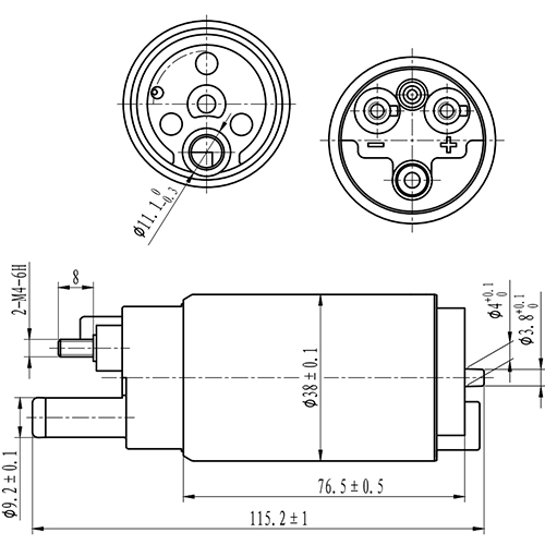 Z61187R — ZIKMAR — Топливный насос (с сеткой)