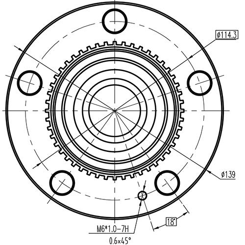 Z89260R — ZIKMAR — Ступица задняя