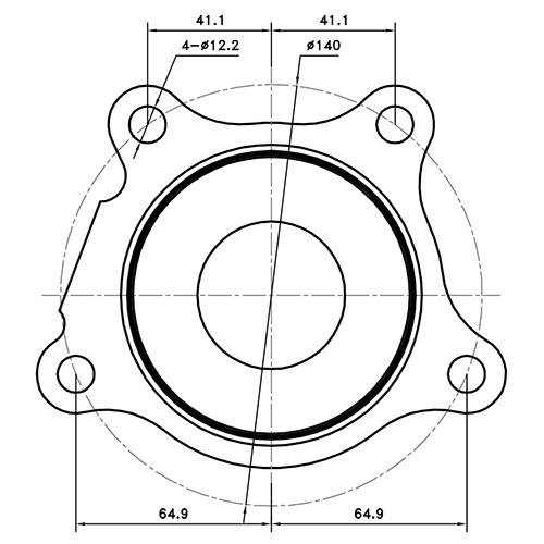 Z89340R — ZIKMAR — Ступица задняя