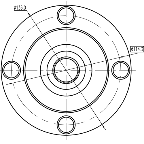 Z89883R — ZIKMAR — Ступица передняя