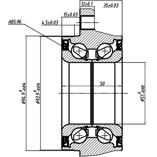Z89891R — ZIKMAR — Ступица колеса