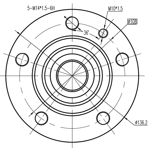 Z89903R — ZIKMAR — Ступица передняя